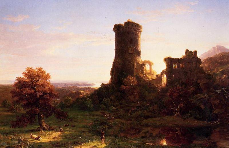 Thomas Cole The Present Norge oil painting art